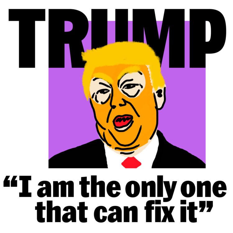 Vote Trump: I am the only one that can fix it!