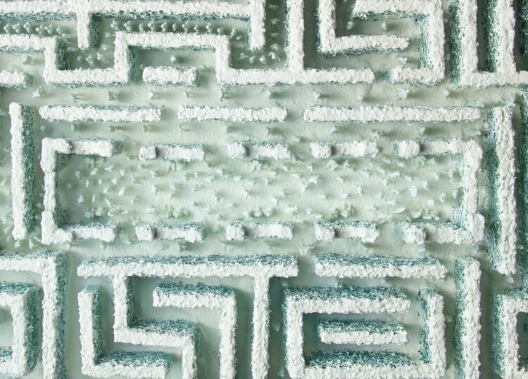 Overlook Maze Sculpture By Rob Keller 2