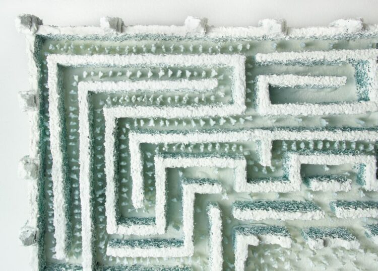 Overlook Maze Sculpture By Rob Keller 6
