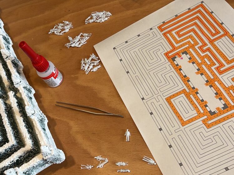 The Making Of The Overlook Maze Sculpture By Rob Keller 3