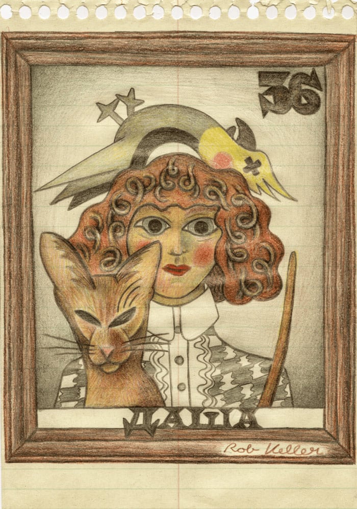 Daria Drawing by Rob Keller